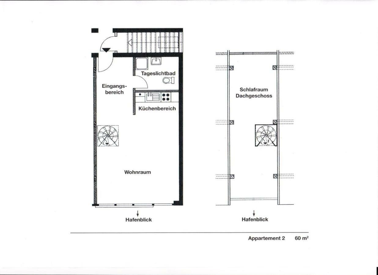Haus Marinas Apartment Heligoland Bagian luar foto